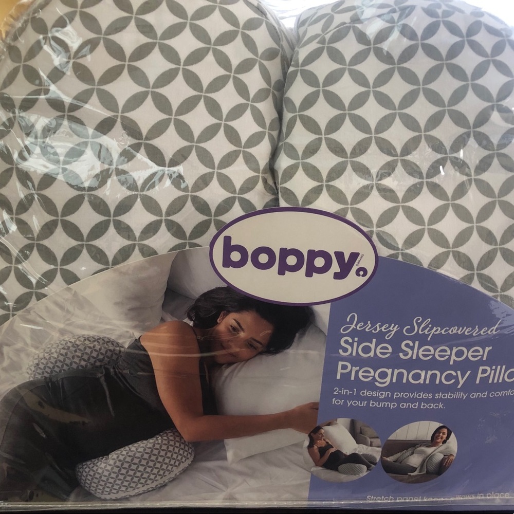 Brand new Boppy side sleeper pregnancy pillow